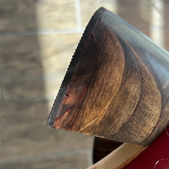 Huma blanco Perry Cherry Mary Jane Heel 37 - Picture 9 of 9